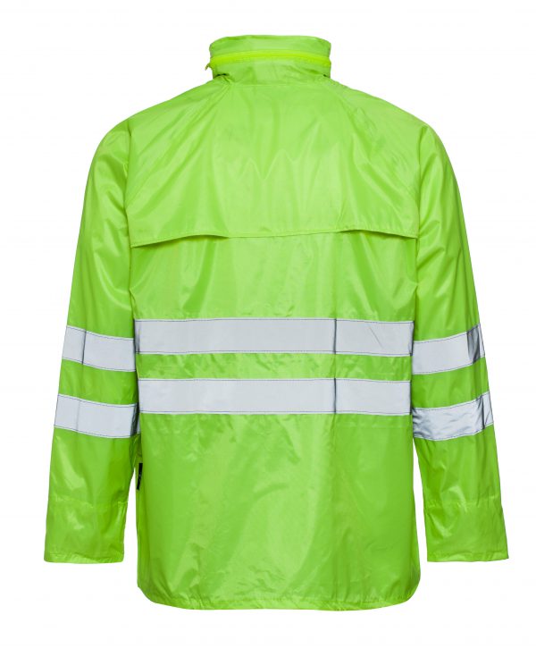 בגדי בטיחות בעבודה חליפת סערה חלק עליון אחורי