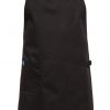 בגדי עבודה בגדי טבחים סינר טבחים שלם שחור